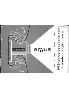 Argus Showmaster 500 A manual. Camera Instructions.